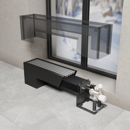 Конвектор напольный Royal Thermo STEP-130/130/1000-2-N-WT-LG-NA