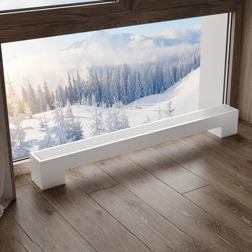 Конвектор напольный Royal Thermo STEP-130/130/1000-2-N-WT-LG-NA