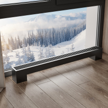 Конвектор напольный Royal Thermo STEP-130/180/1000-2-N-BL-LG-BL