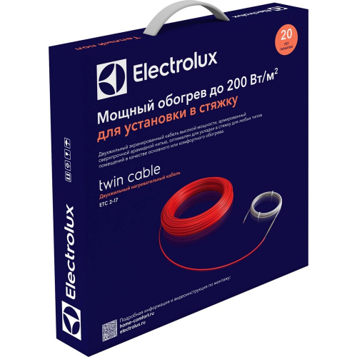 Кабель ELECTROLUX ETC 2-17-2000 (комплект теплого пола)