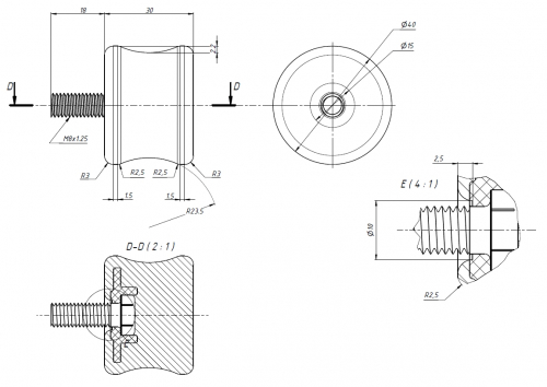 Комплект виброопор для кондиционера RF-V120K