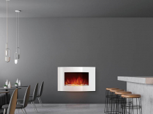 Электрокамин Electrolux EFP/W-1200URLS White