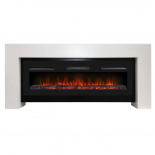 Портал Firelight Suprema Long белый, черный