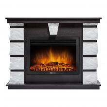 Портал Firelight Excalibur 25 камень белый, шпон венге
