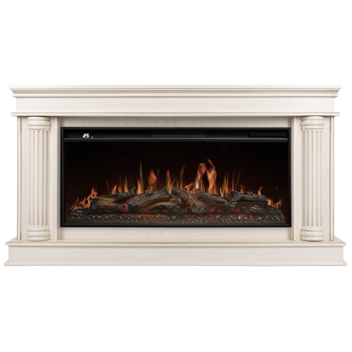 Портал Firelight Olympia 42/40/36, слоновая кость с золотой патиной