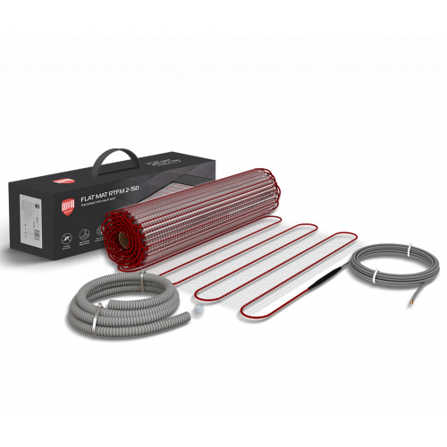 Мат нагревательный Royal Thermo Flat Mat RTFM 2-150-3 с терморегулятором RTS-16