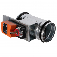 Клапан воздушный с электроприводом UCP DCGAr 100+TMU-230-02
