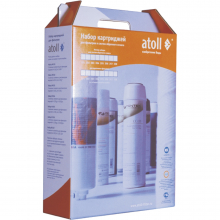 Комплект картриджей Atoll №206m STD (префильтры и постфильтр для Compact A-450m)