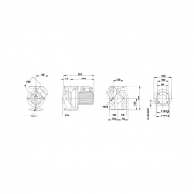 Насос циркуляционный Grundfos UPS 50-180 F (1х220)