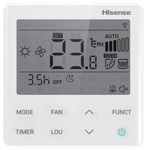 Полупромышленные сплит-системы Hisense ADT-12UX4RBL8/AUW-12U4RS8