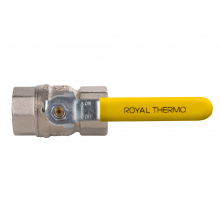 Кран шаровый Royal Thermo EXPERT для газа 3/4quot;, ВВ, стальной рычаг