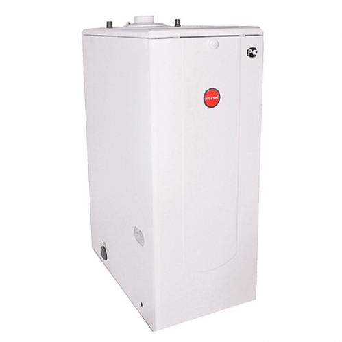 Котел дизельный KITURAMI TURBO-30 напольный, 2 конт., закр.кам.сгор.