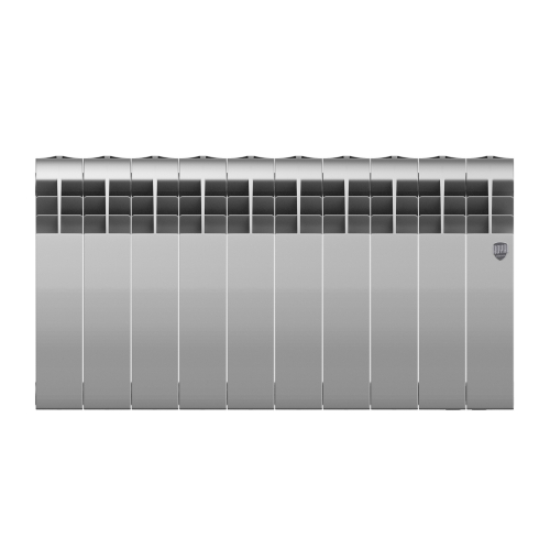 Радиатор Royal Thermo BiLiner 350 /Silver Satin - 10 секц.