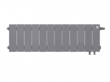 Радиатор Royal Thermo PianoForte 200 /Silver Satin - 12 секц. VDR