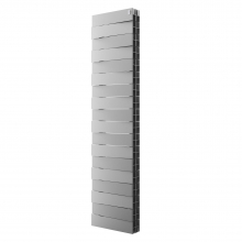 Радиатор Royal Thermo PianoForte Tower 300 /Silver Satin - 18 секц.