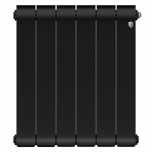Радиатор биметаллический Royal Thermo Infinity 500 Noir Sable - 6 секц.