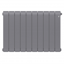 Радиатор биметаллический Royal Thermo Infinity 500 Silver Satin - 10 секц.