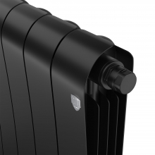 Радиатор биметаллический Royal Thermo Infinity 500 Noir Sable VR80 - 8 секц.