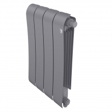 Радиатор биметаллический Royal Thermo Infinity 500 Silver Satin VR80 - 4 секц.