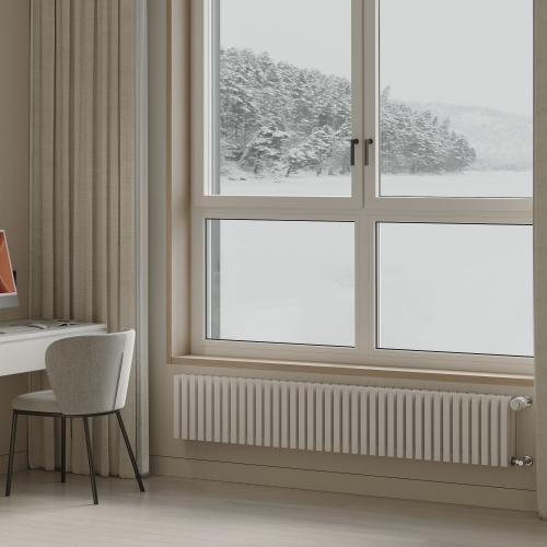Дизайн-радиатор Royal Thermo Shift Q30 VC2030 - 14 секц. RAL9016