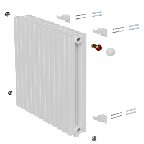 Дизайн-радиатор Royal Thermo Shift Q30 VC2050 - 28 секц. RAL9016