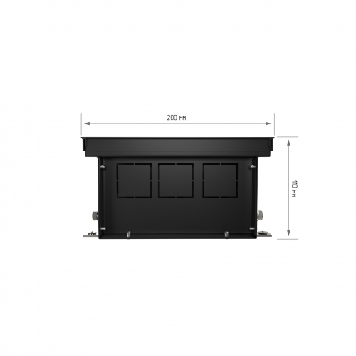 Конвектор внутрипольный Royal Thermo ATRIUM-110/200/1400-DG-U-LB