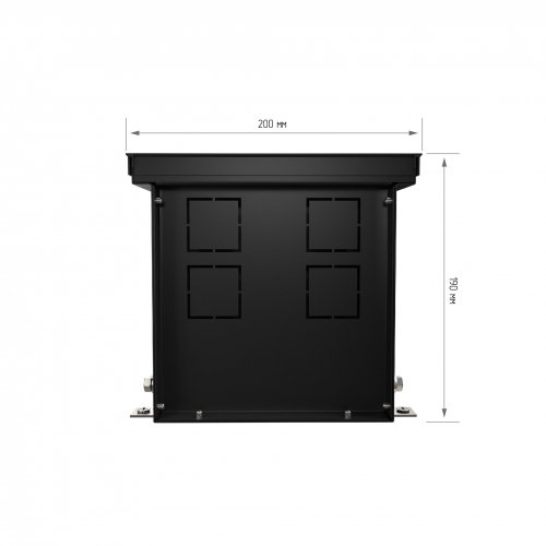 Конвектор внутрипольный Royal Thermo ATRIUM-190/200/1000-DG-U-LB
