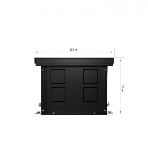 Конвектор внутрипольный Royal Thermo ATRIUM-150/200/1000-DG-U-BL
