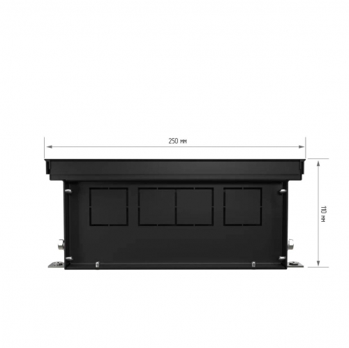 Конвектор внутрипольный Royal Thermo ATRIUM-110/250/1000-DG-U-BL