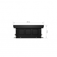 Конвектор внутрипольный Royal Thermo ATRIUM-90/200/1000-DG-U-AU