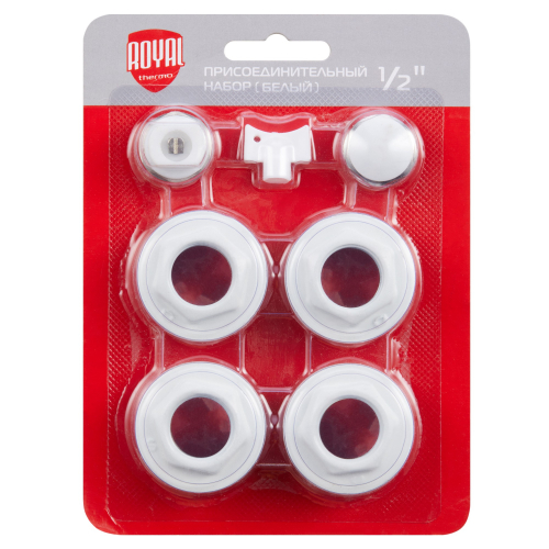 Набор присоединительный Royal Thermo 1/2'' white